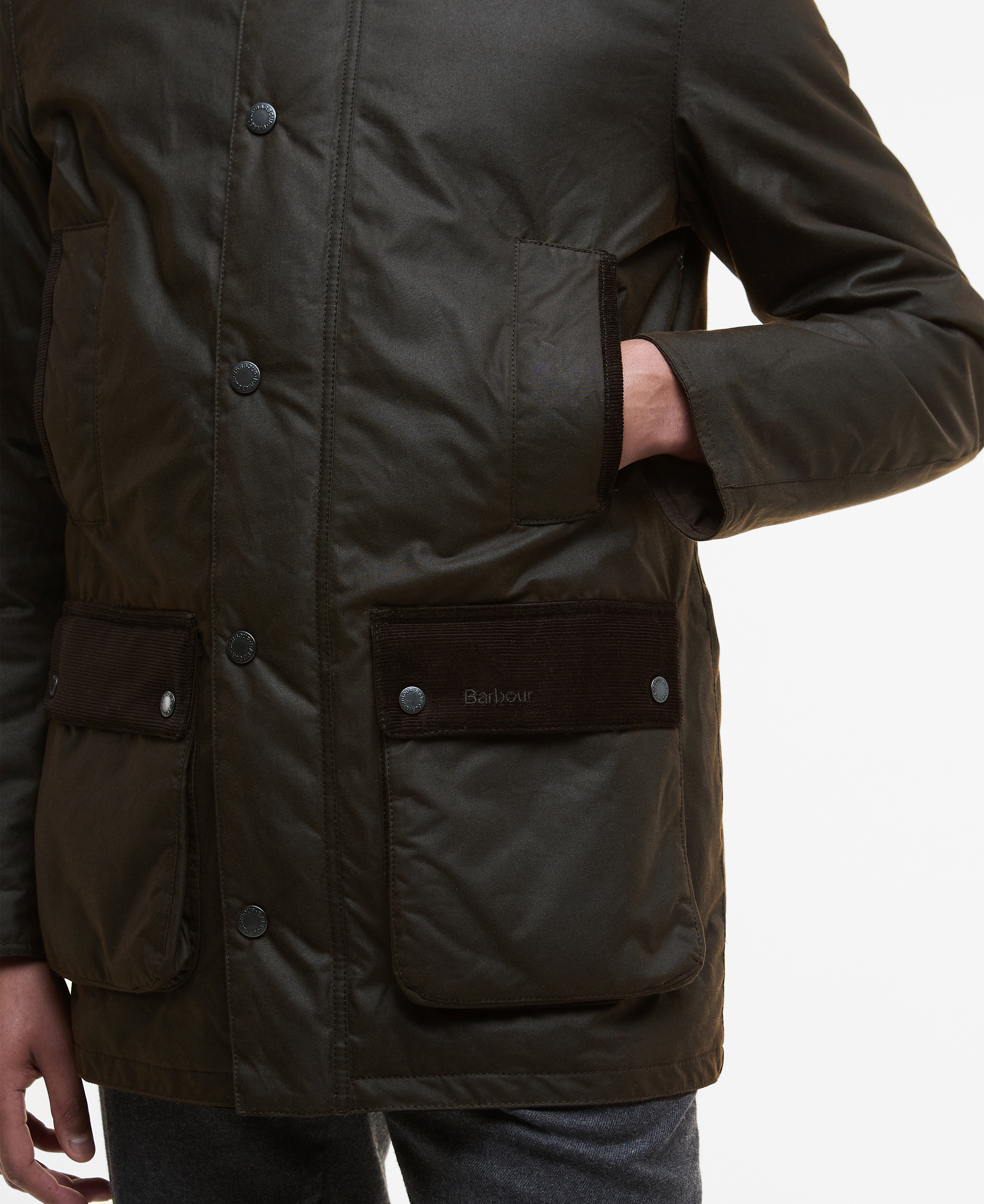 Campera Modern Border encerada