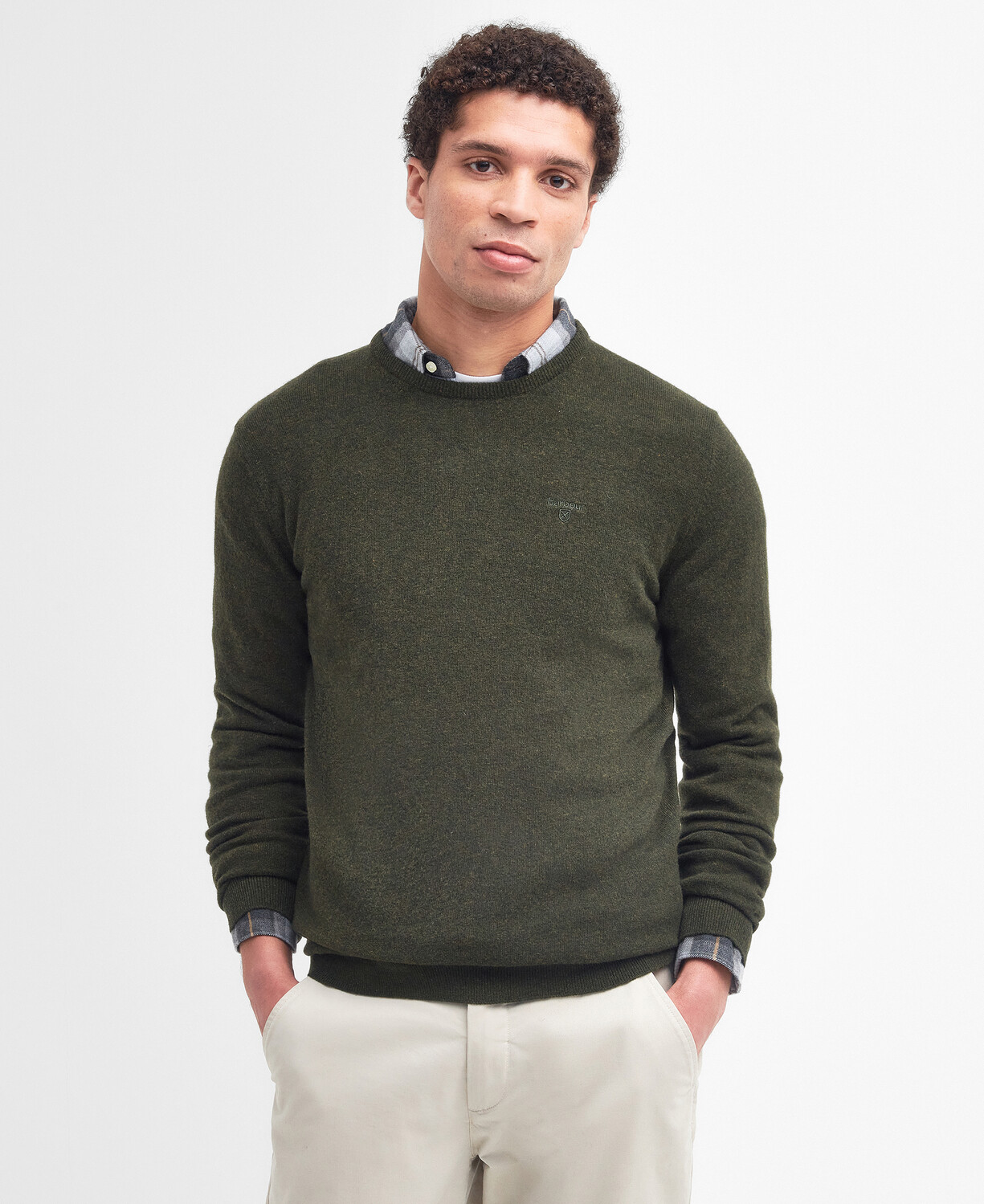 Essential Crew Neck Wool Sweater
