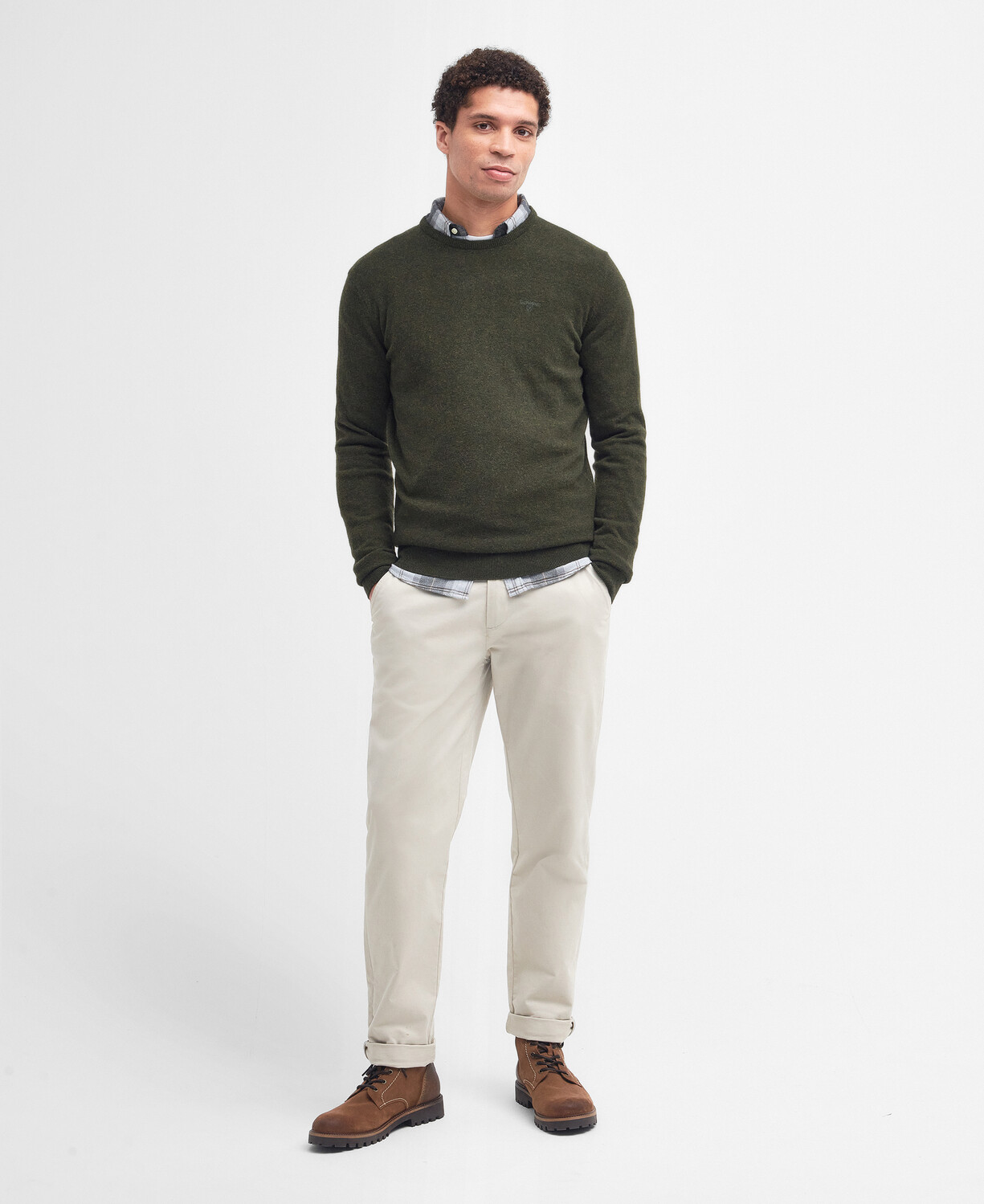 Essential Crew Neck Wool Sweater