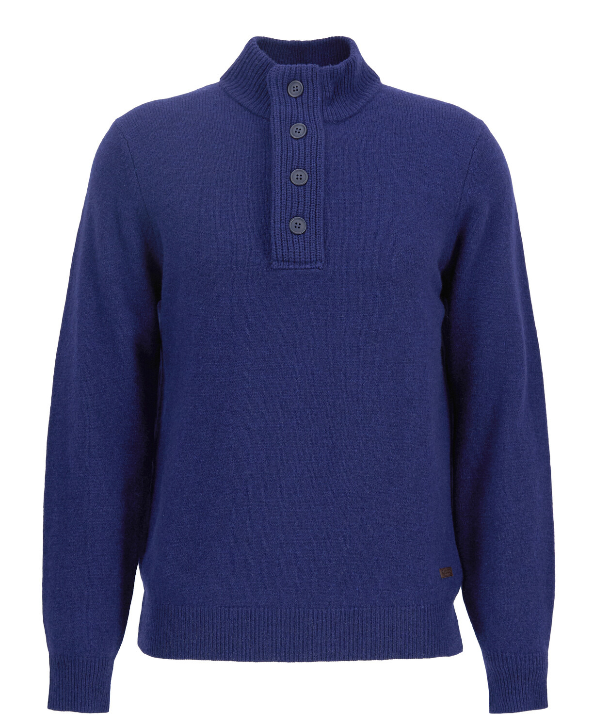 Patch Half Zip Sweater 