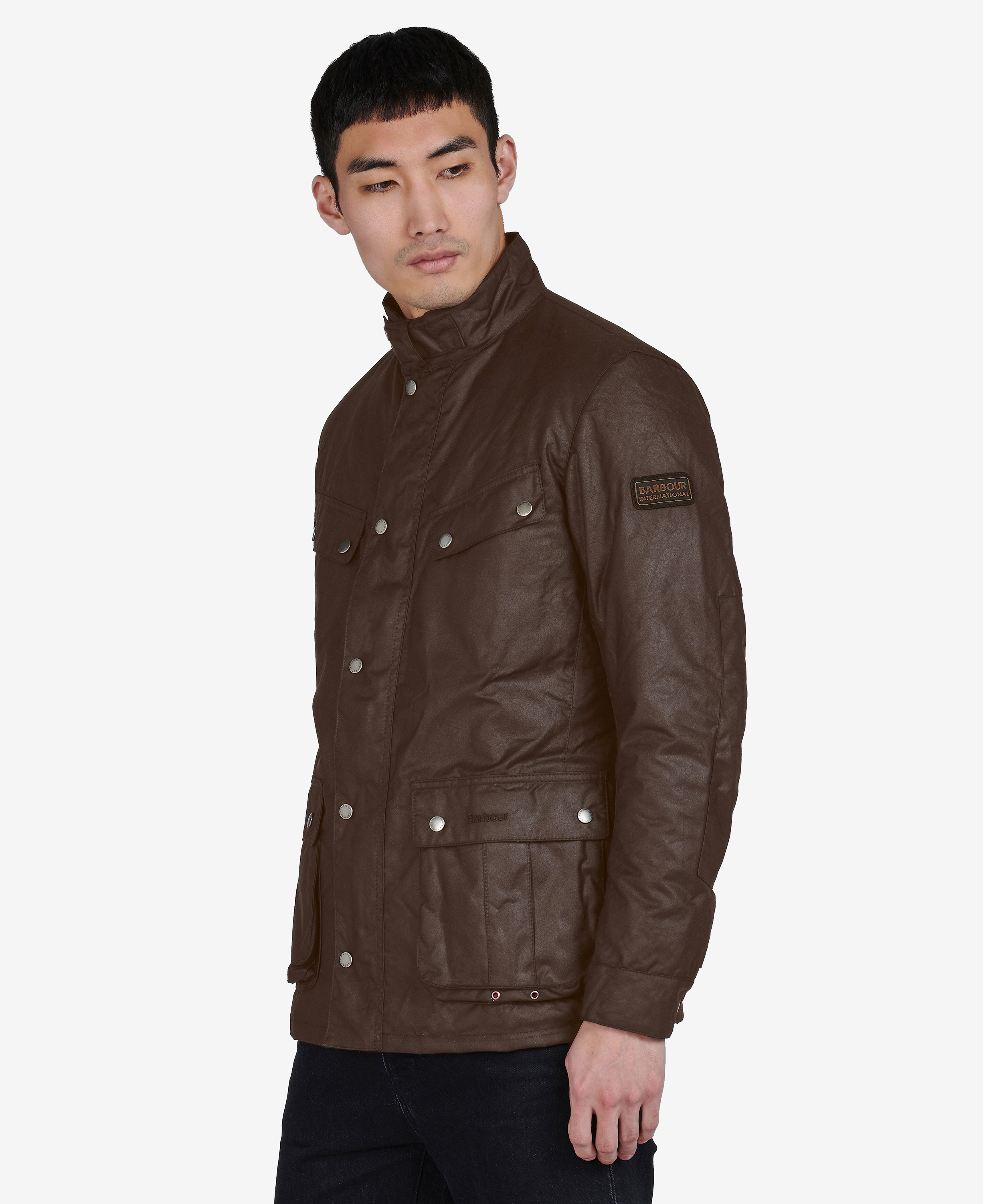 Campera Barbour International Duke encerada