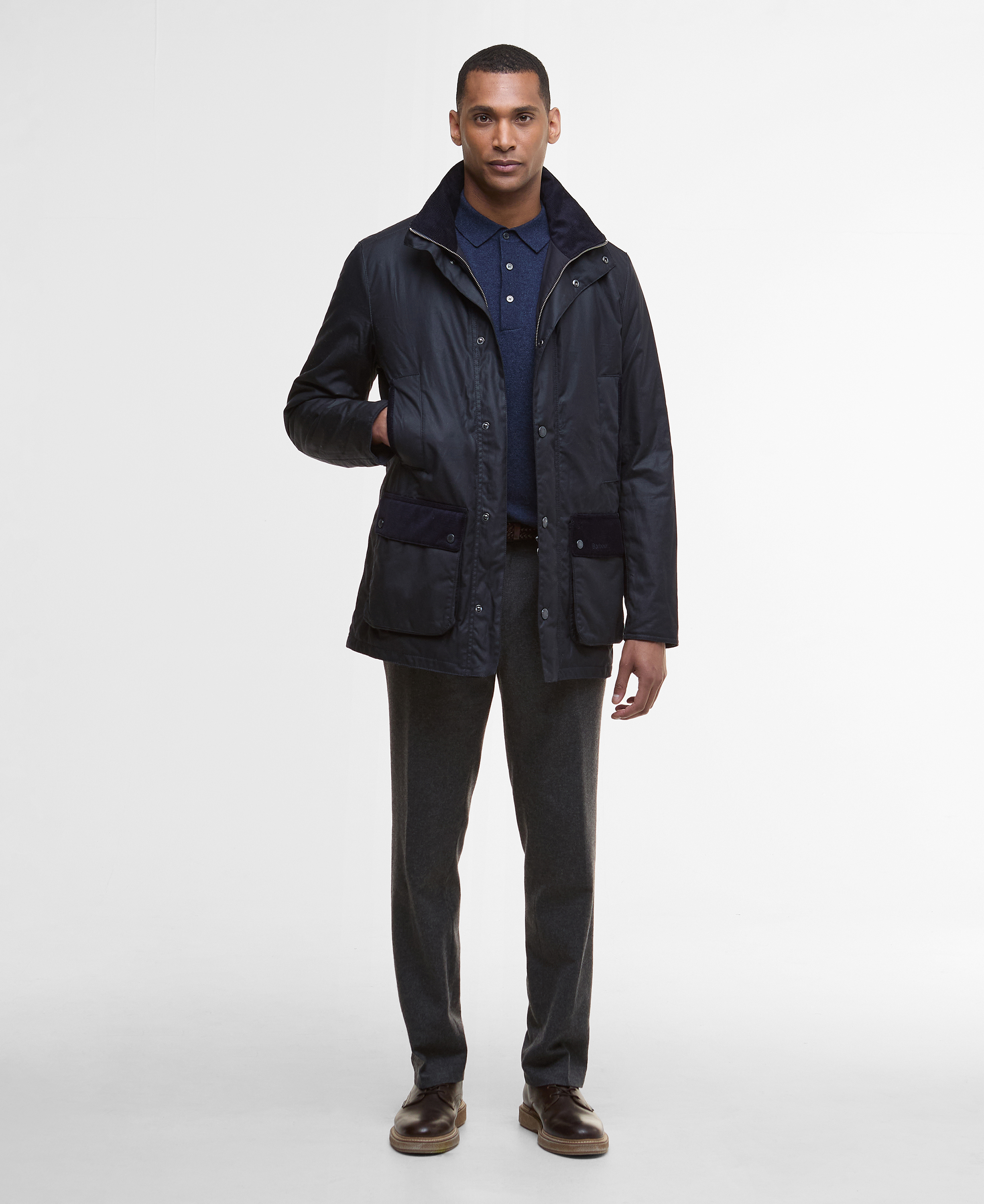 Campera Modern Border encerada