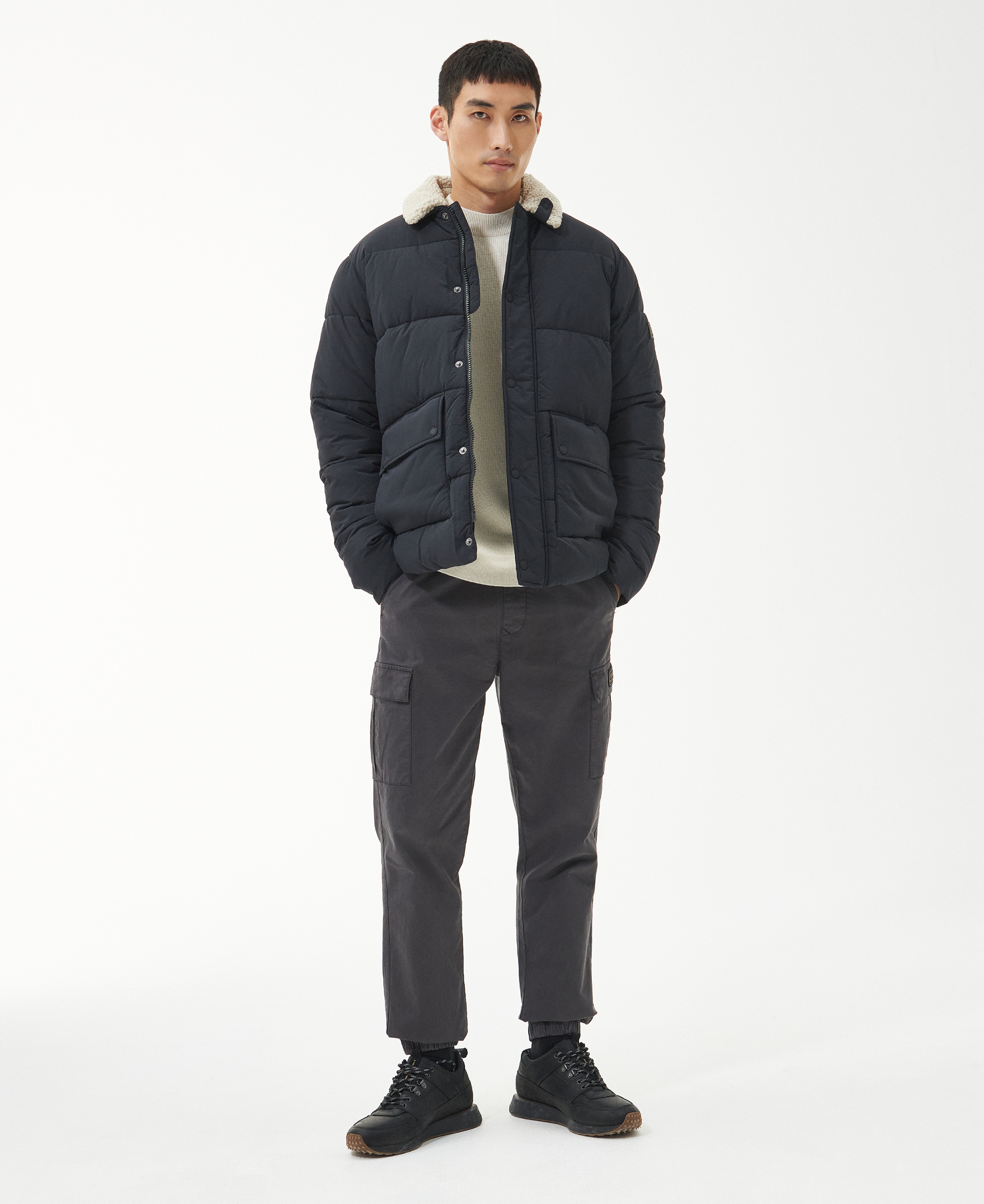 Campera Barbour International Auther Deck Quilt