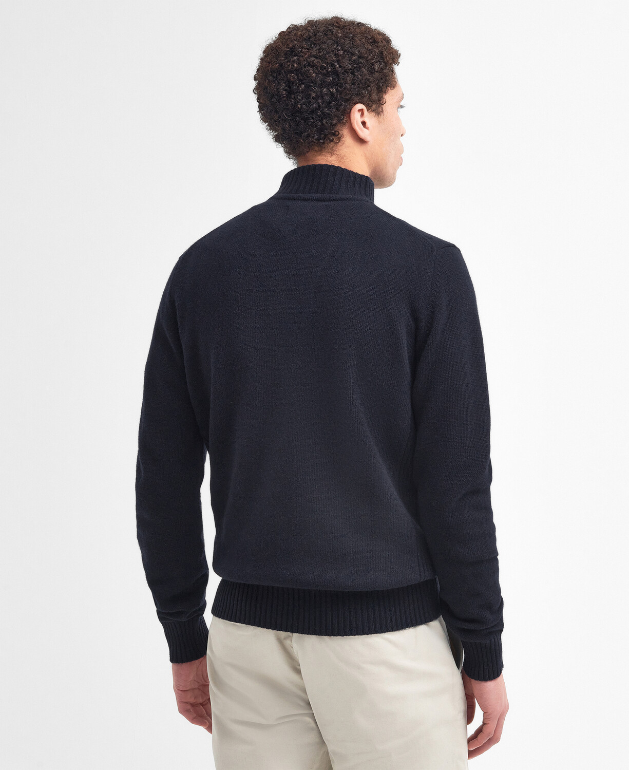 Essential Wool Half Zip Sweater