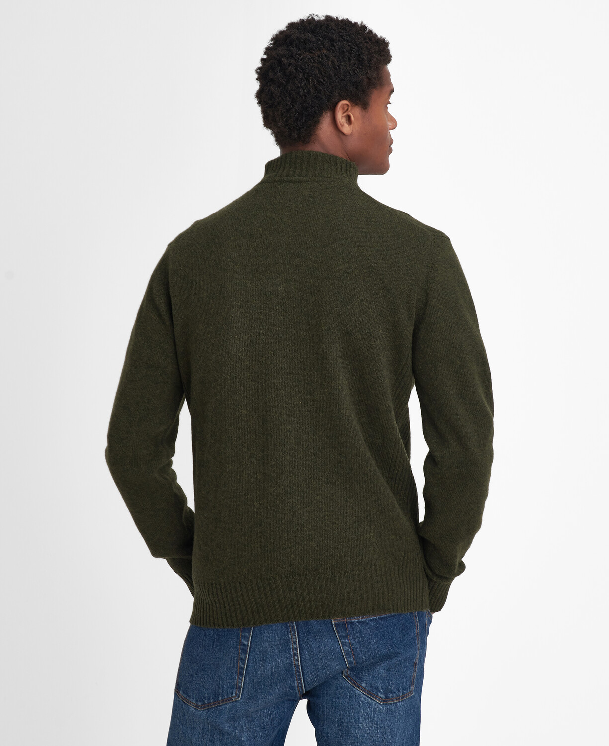 Essential Wool Half Zip Sweater
