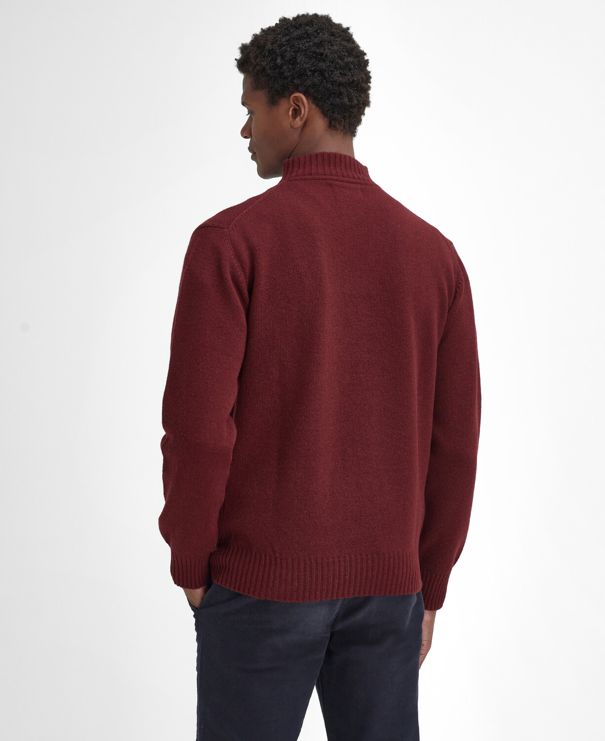 Essential Wool Half Zip Sweater