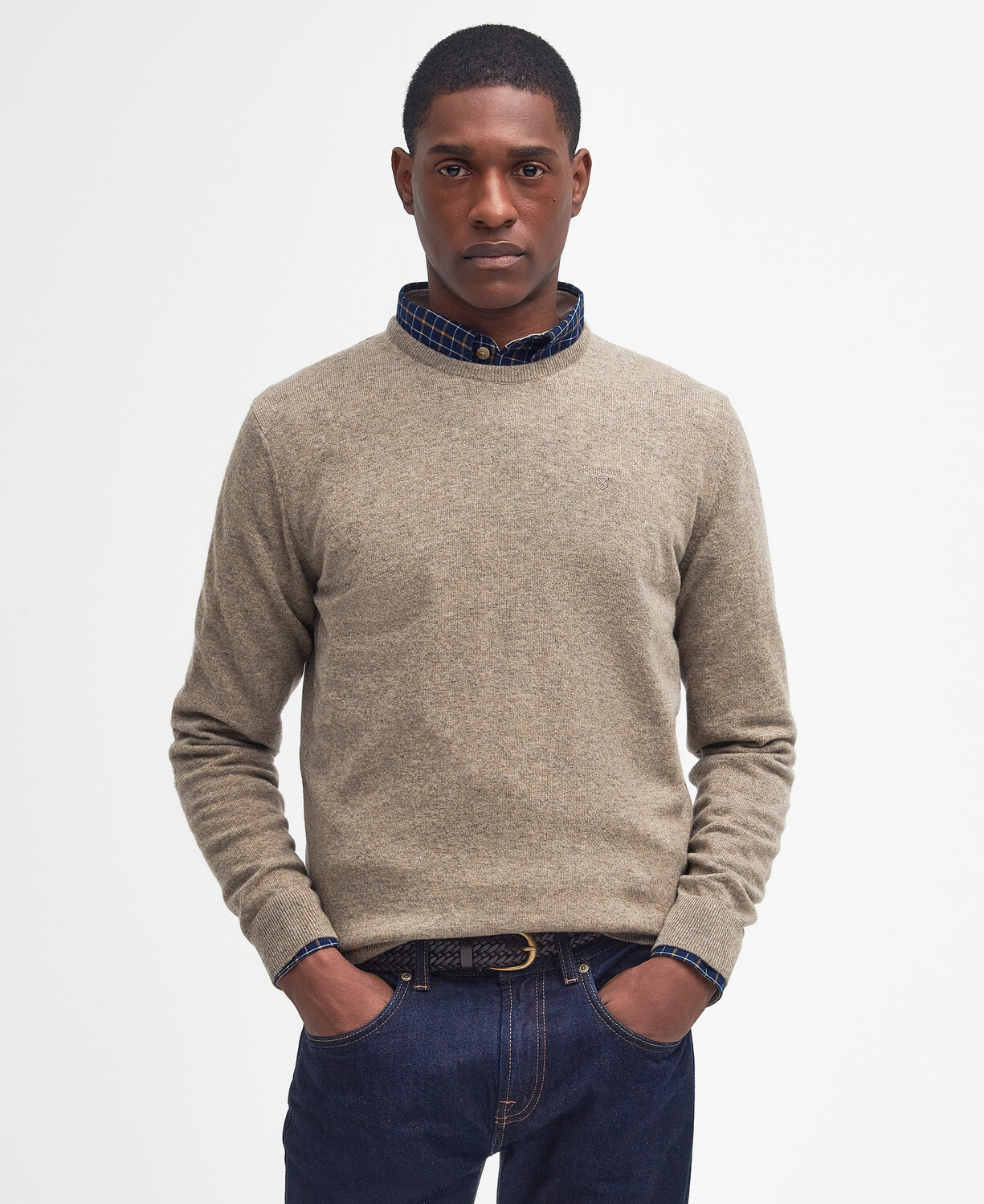 Essential Crew Neck Wool Sweater