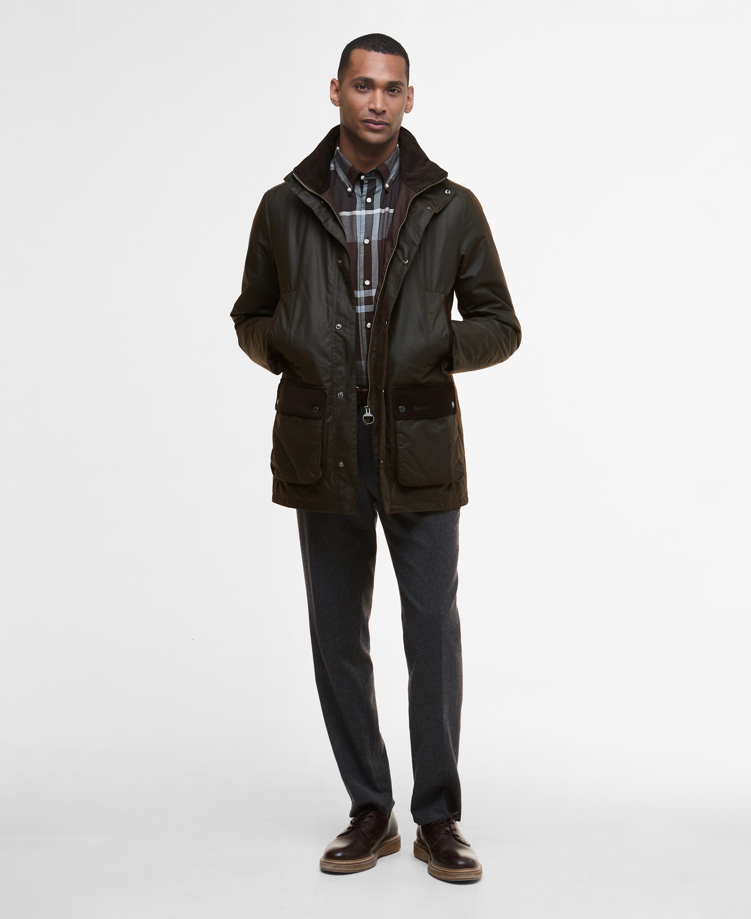 Campera Modern Border encerada