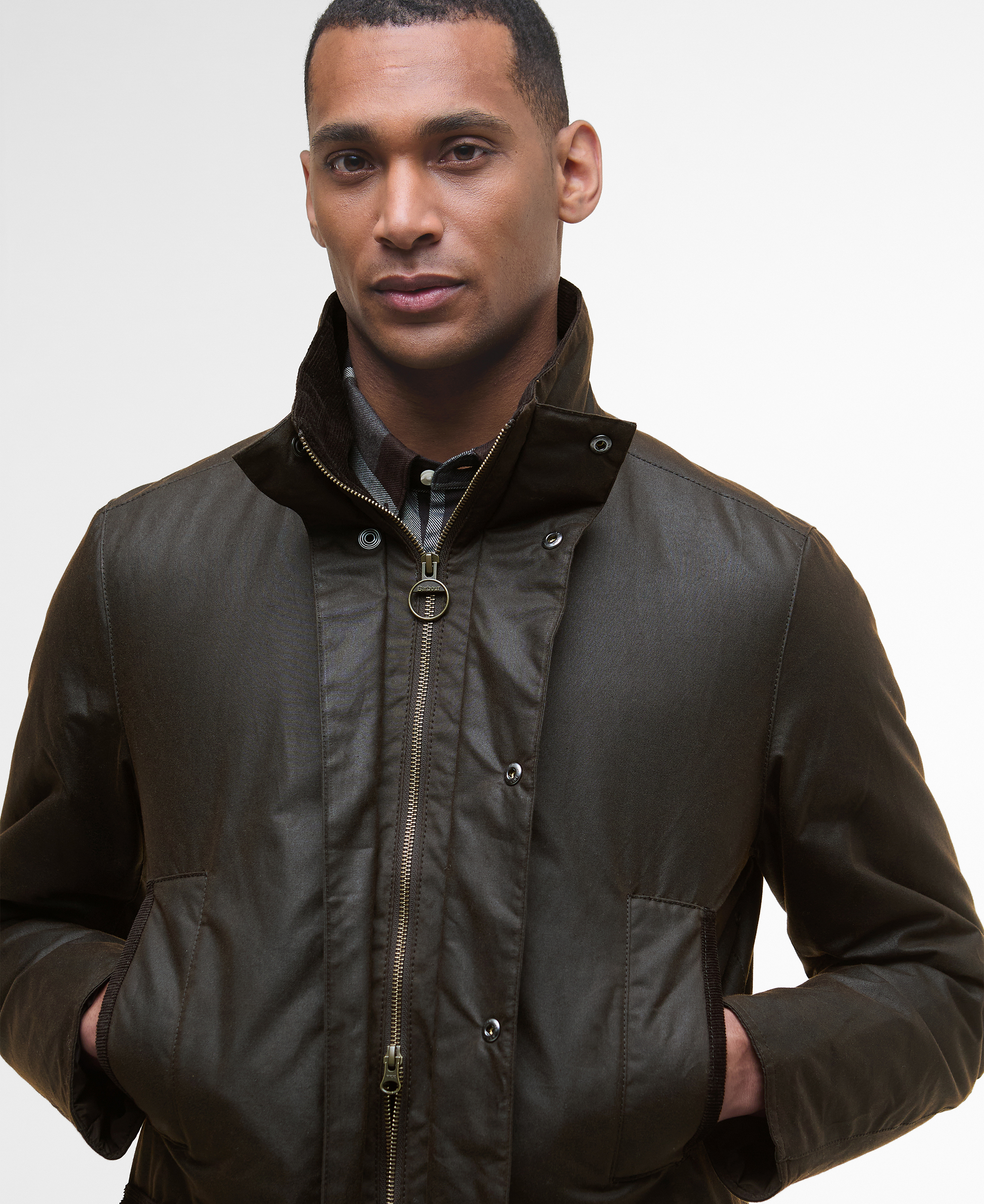 Campera Modern Border encerada