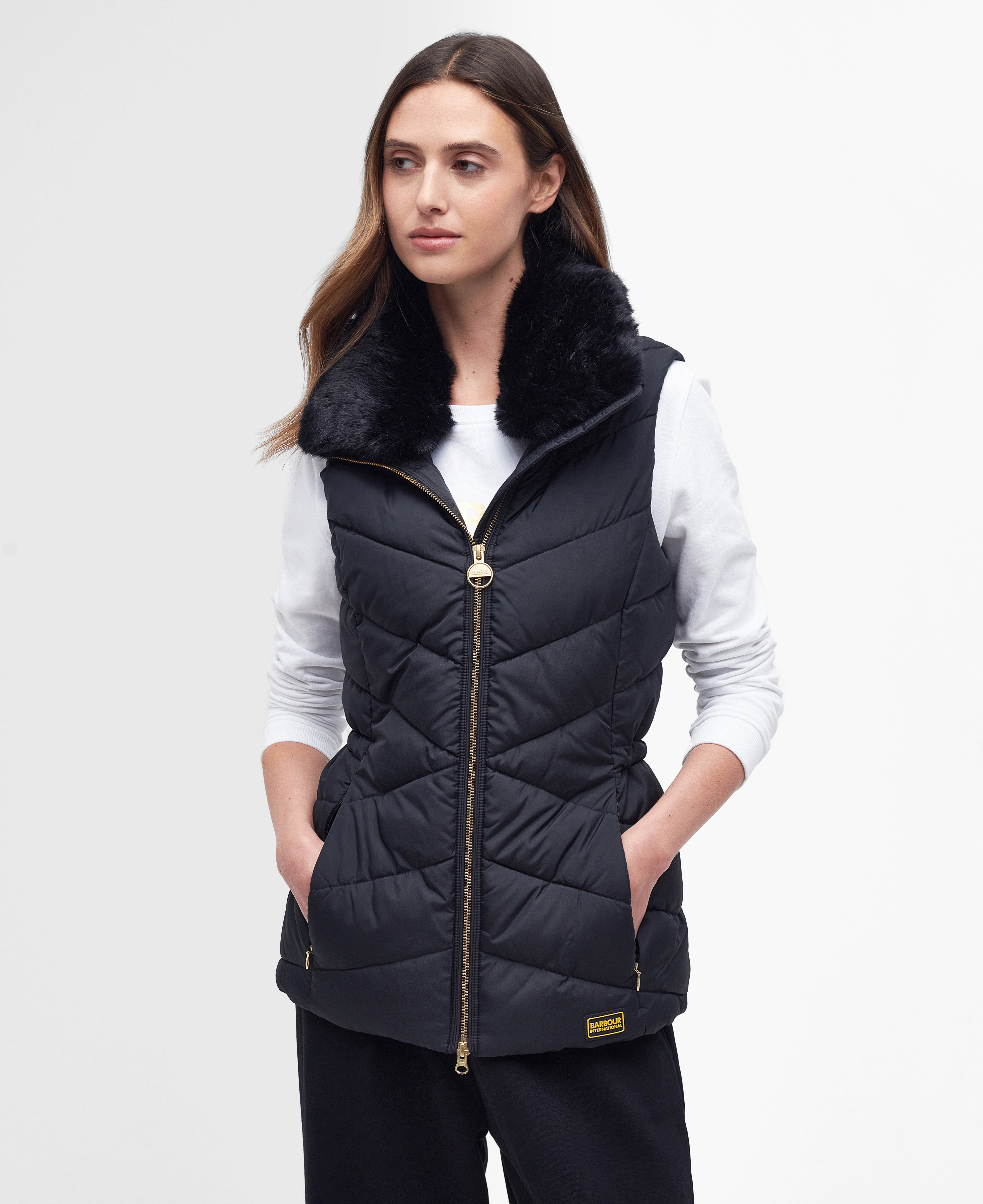 Chaleco Barbour International Santa Rosa Gilet. 