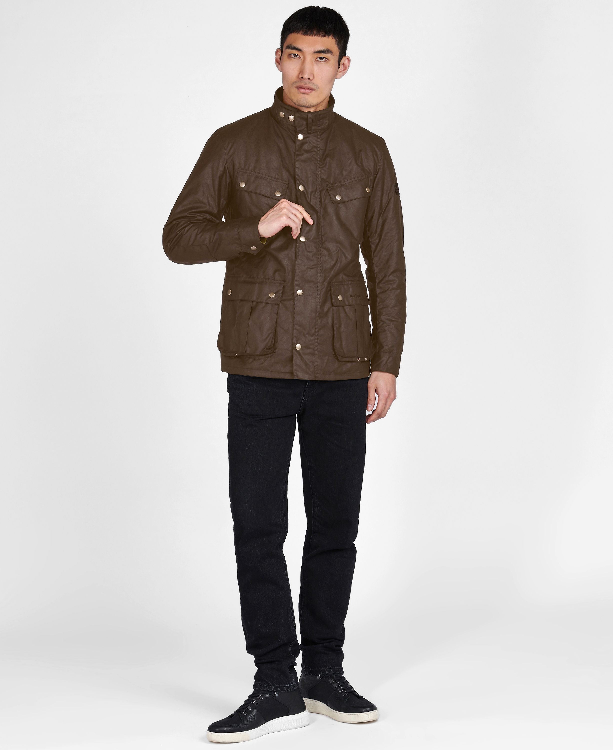 Campera Barbour International Duke encerada