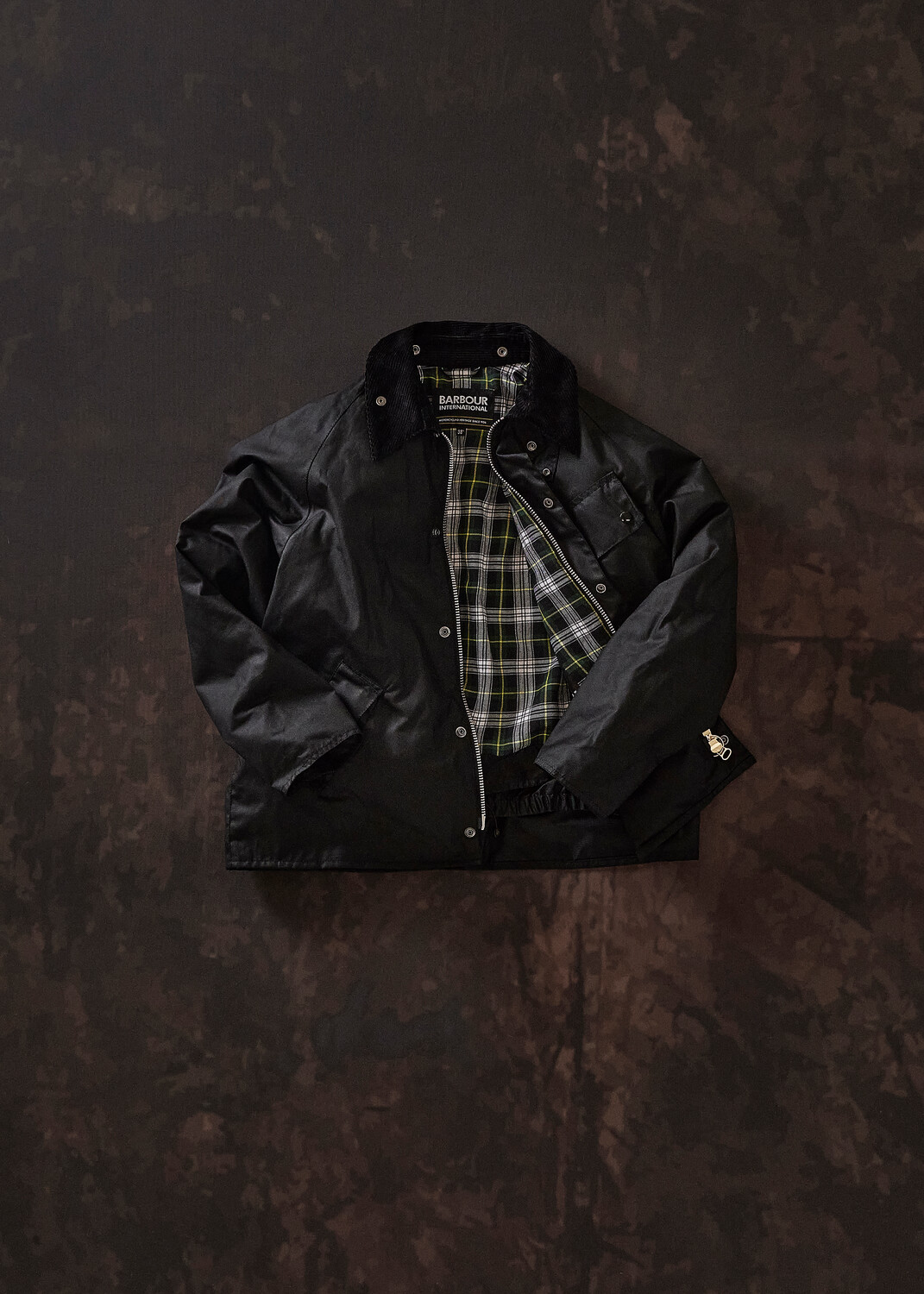  Campera Barbour International A7 Pacemaster Wax 