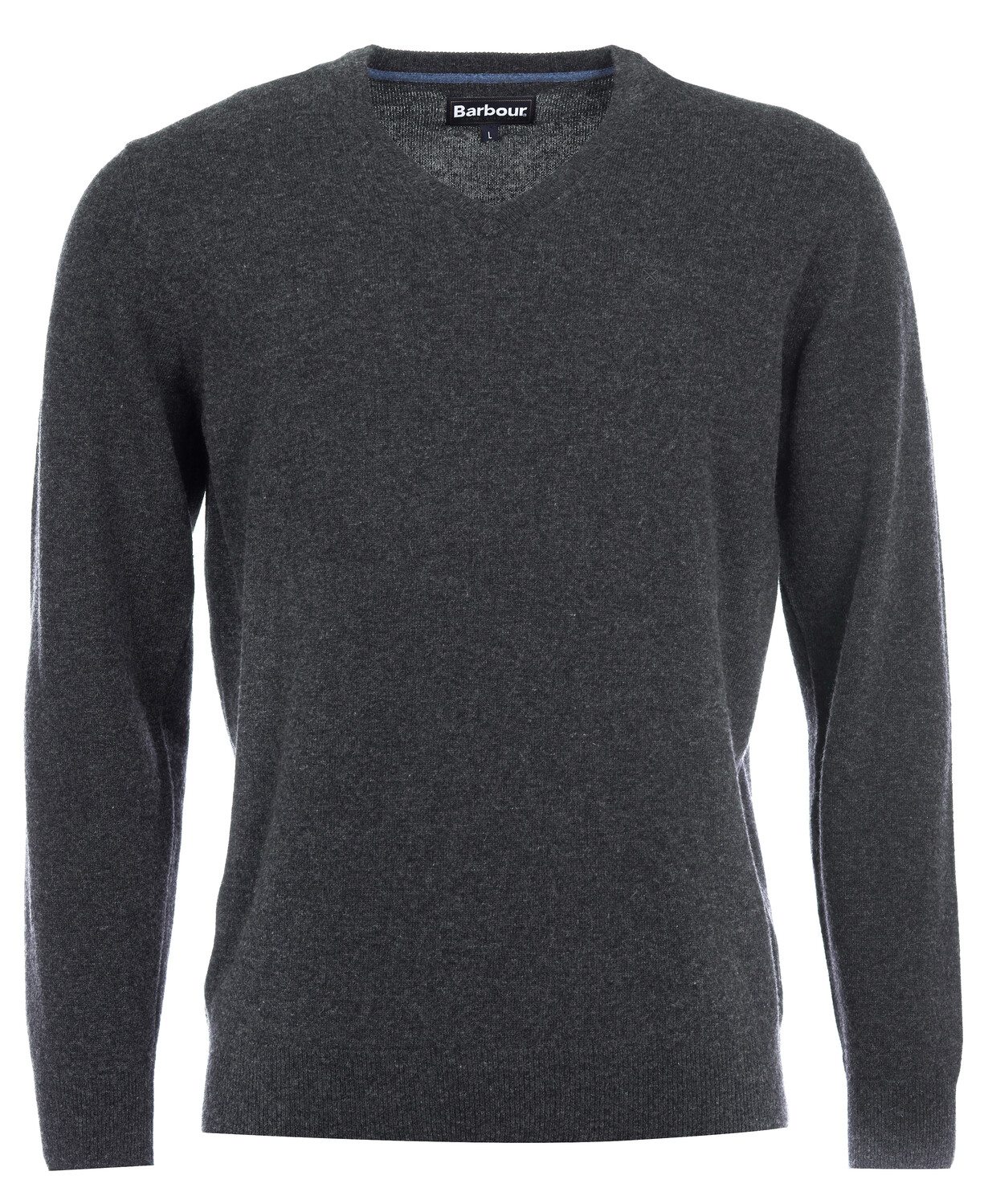 Essential Wool Seaweed V Neck Sweater