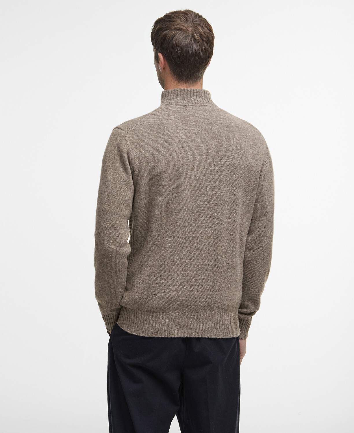 Essential Wool Half Zip Sweater