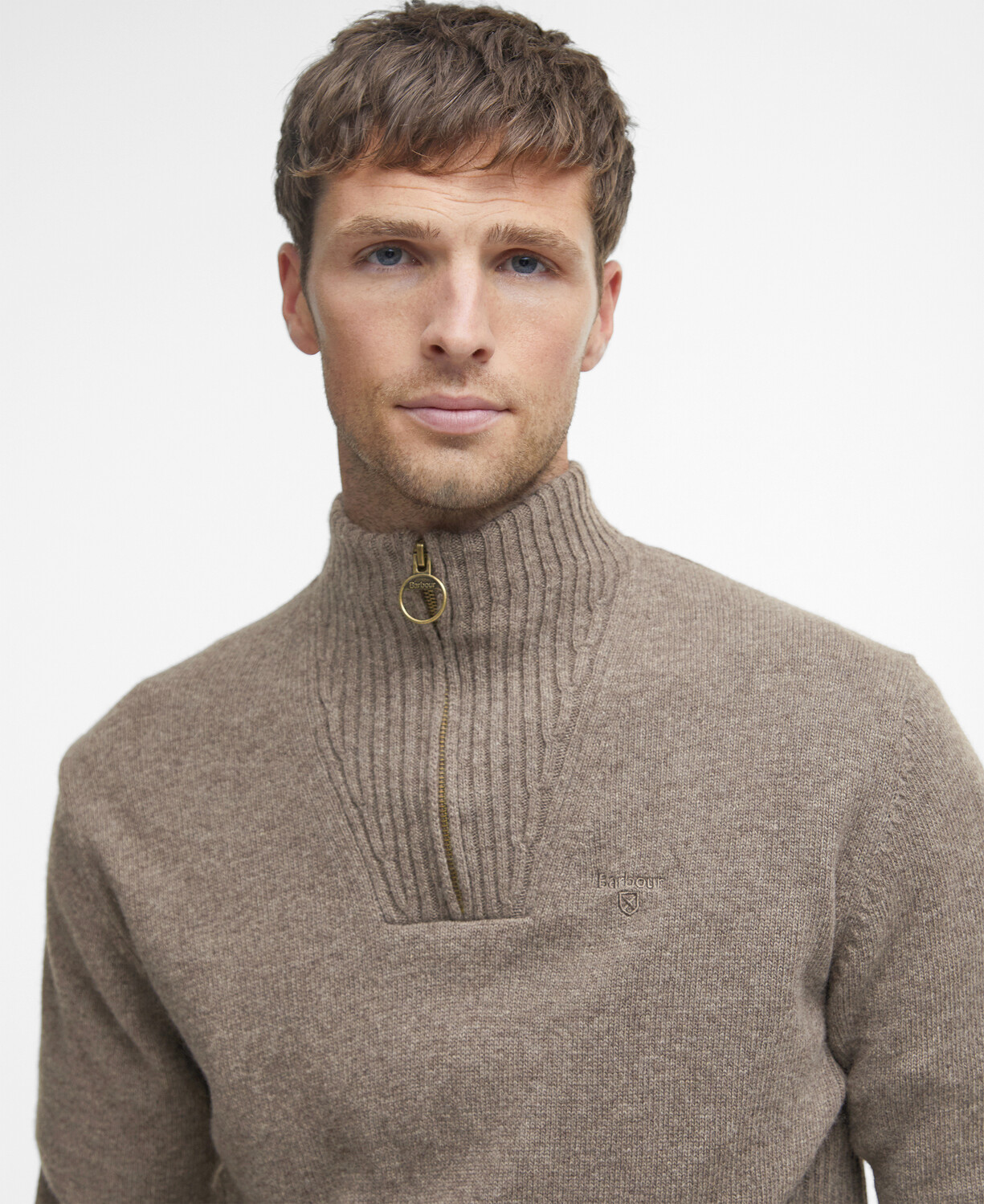 Essential Wool Half Zip Sweater