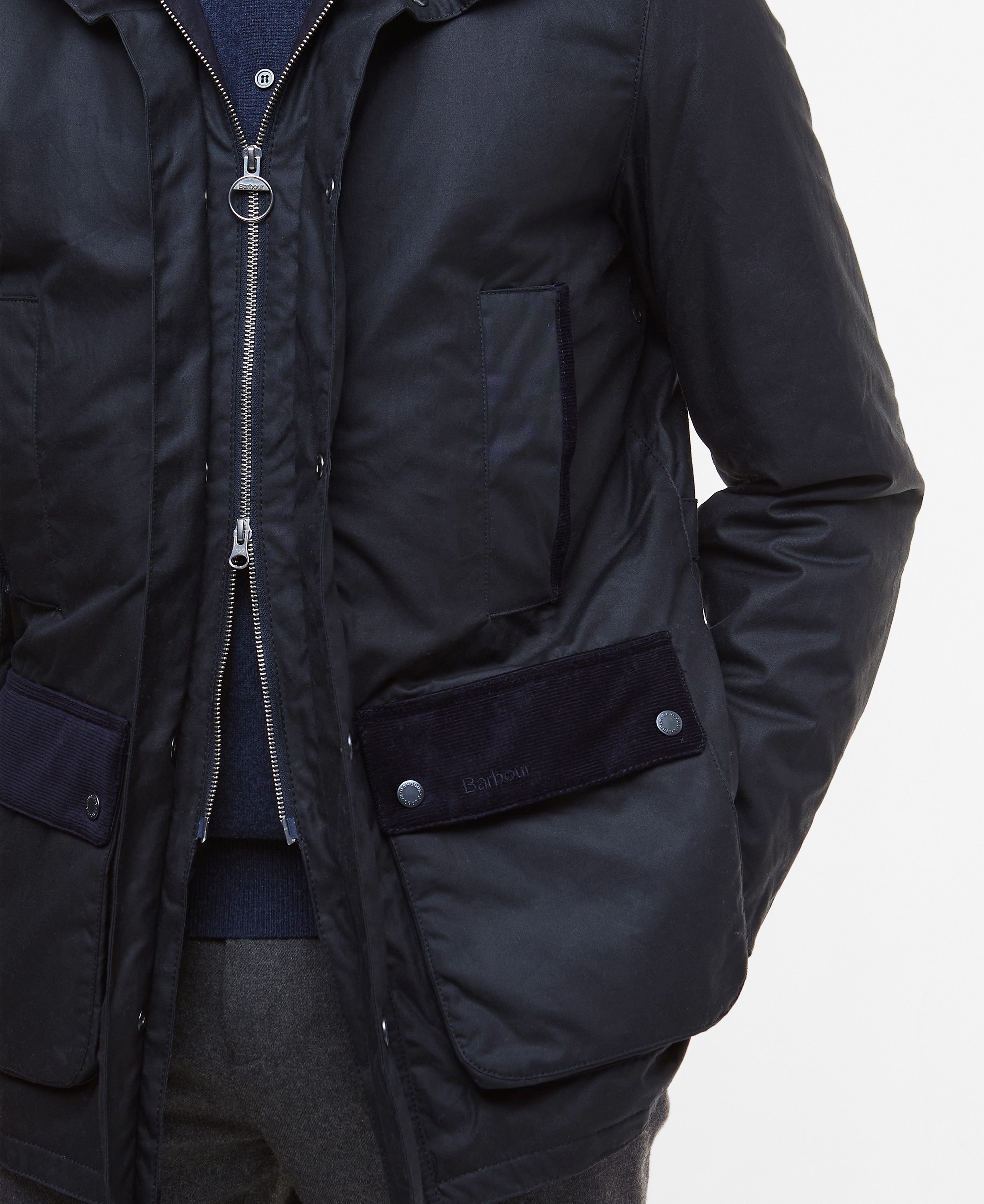 Campera Modern Border encerada