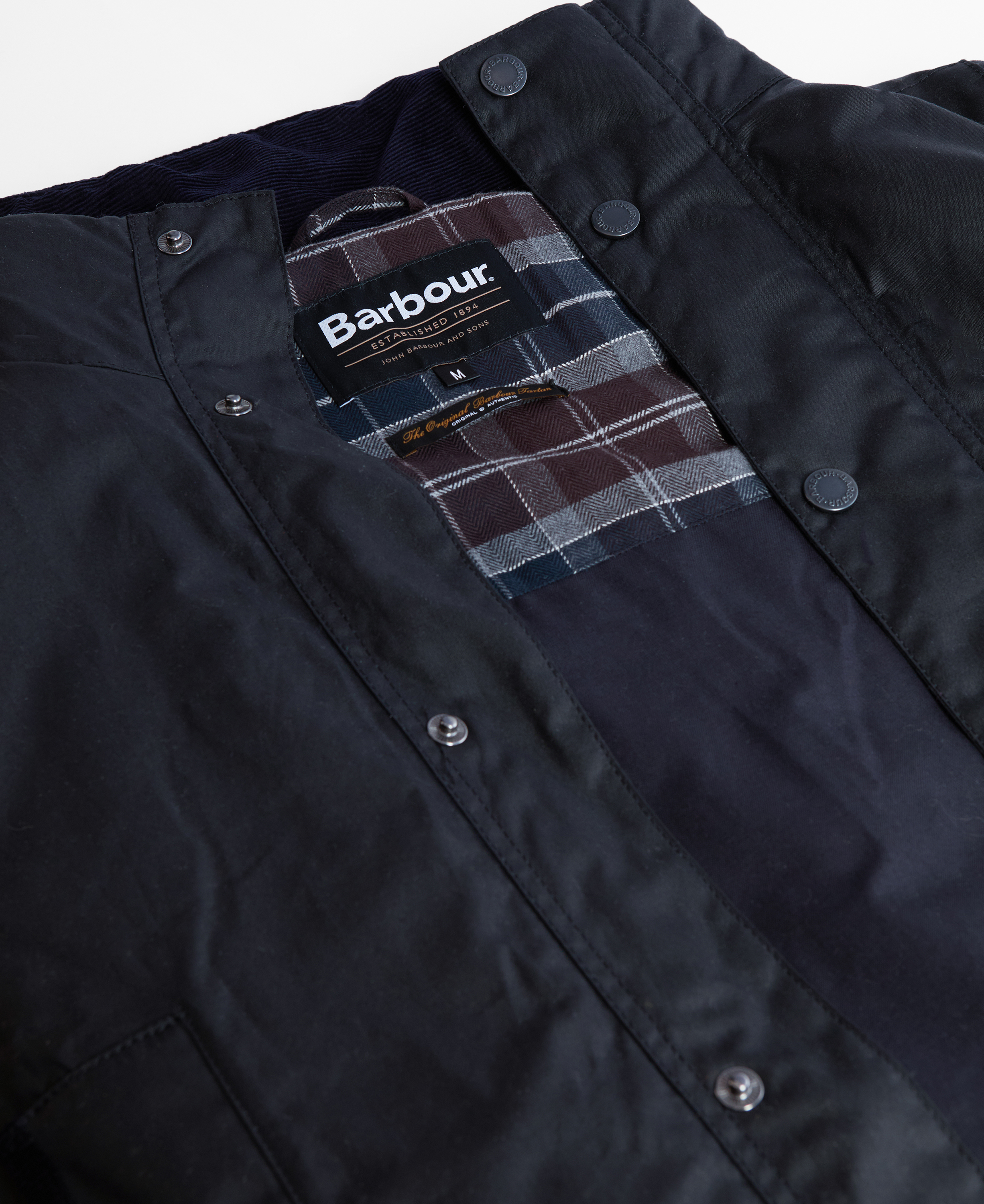 Campera Modern Border encerada