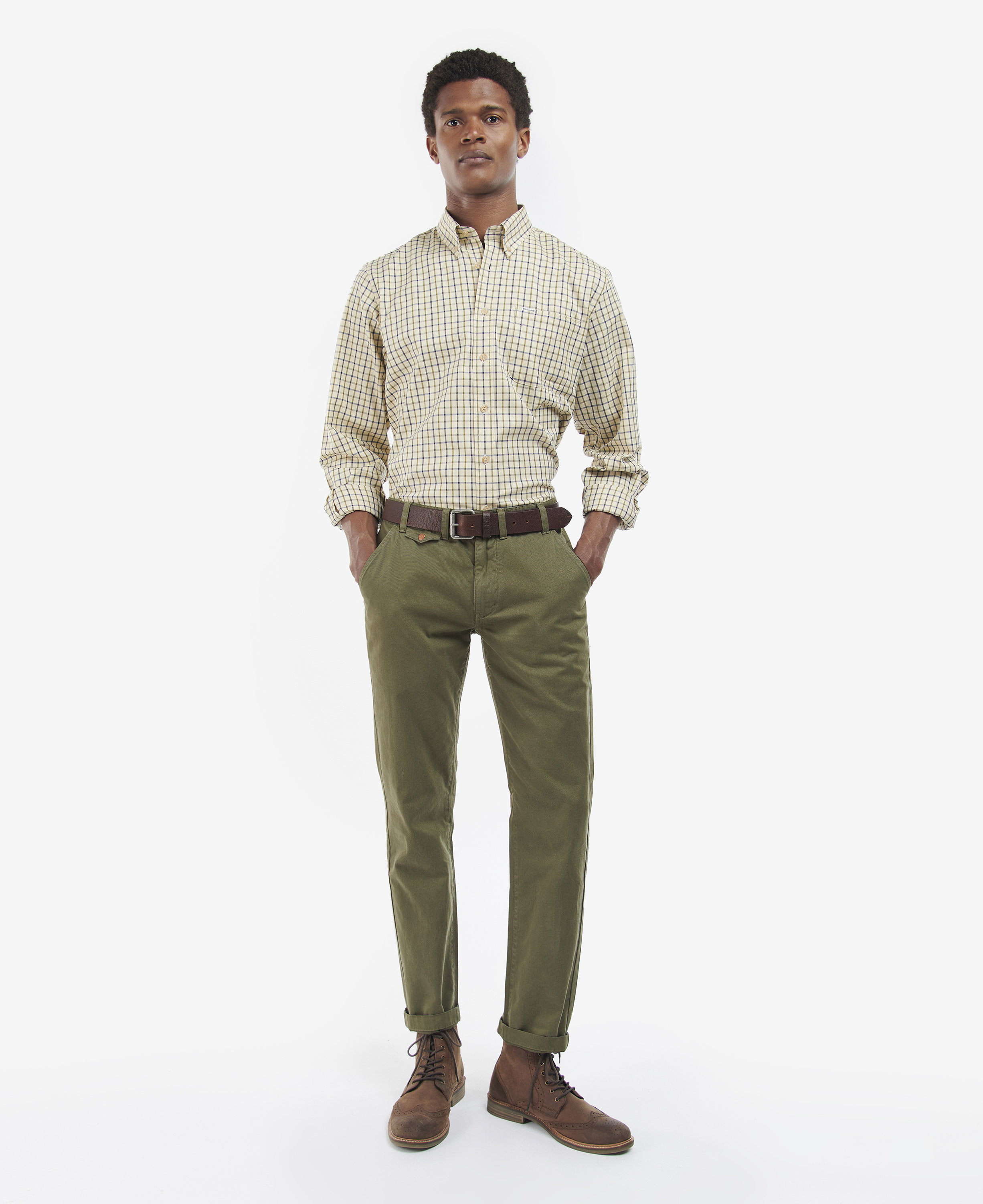Camisa Tattersall